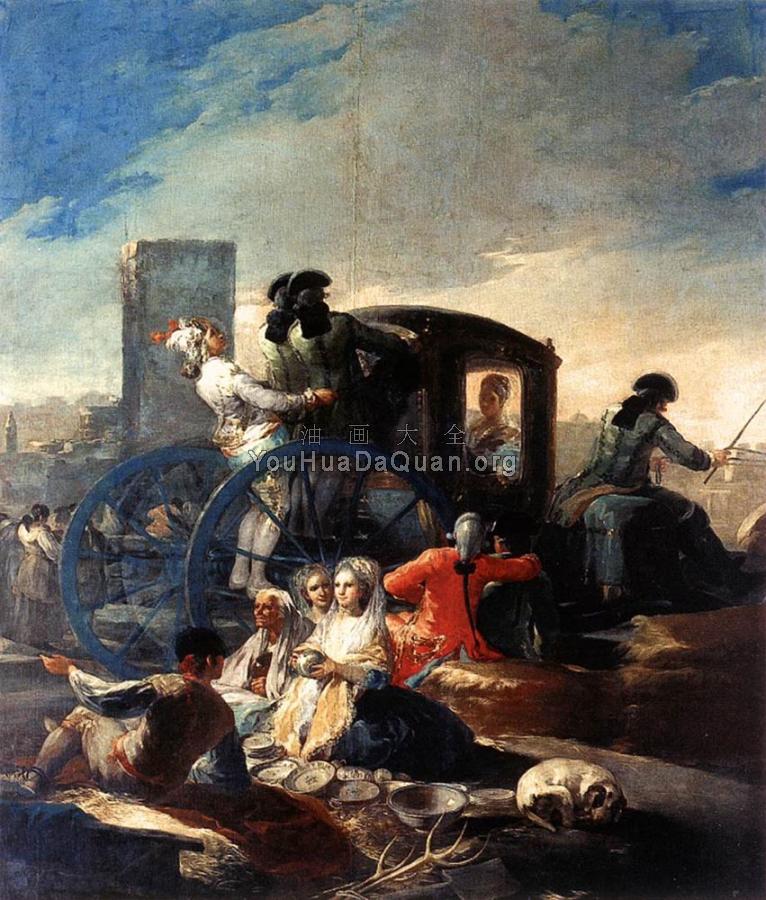 The Crockery Vendor - 弗朗西斯科·德·戈雅